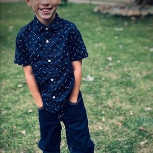 SOLD 🚨 | blue arrow polo boys |